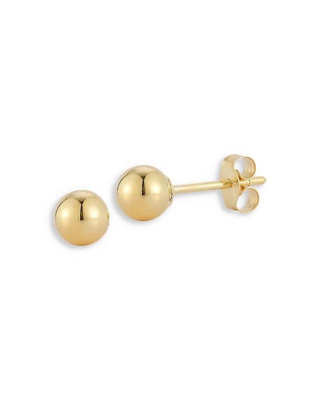 Saks Fifth Avenue Womens 14K Yellow Gold Ball Stud Earrings Product Image