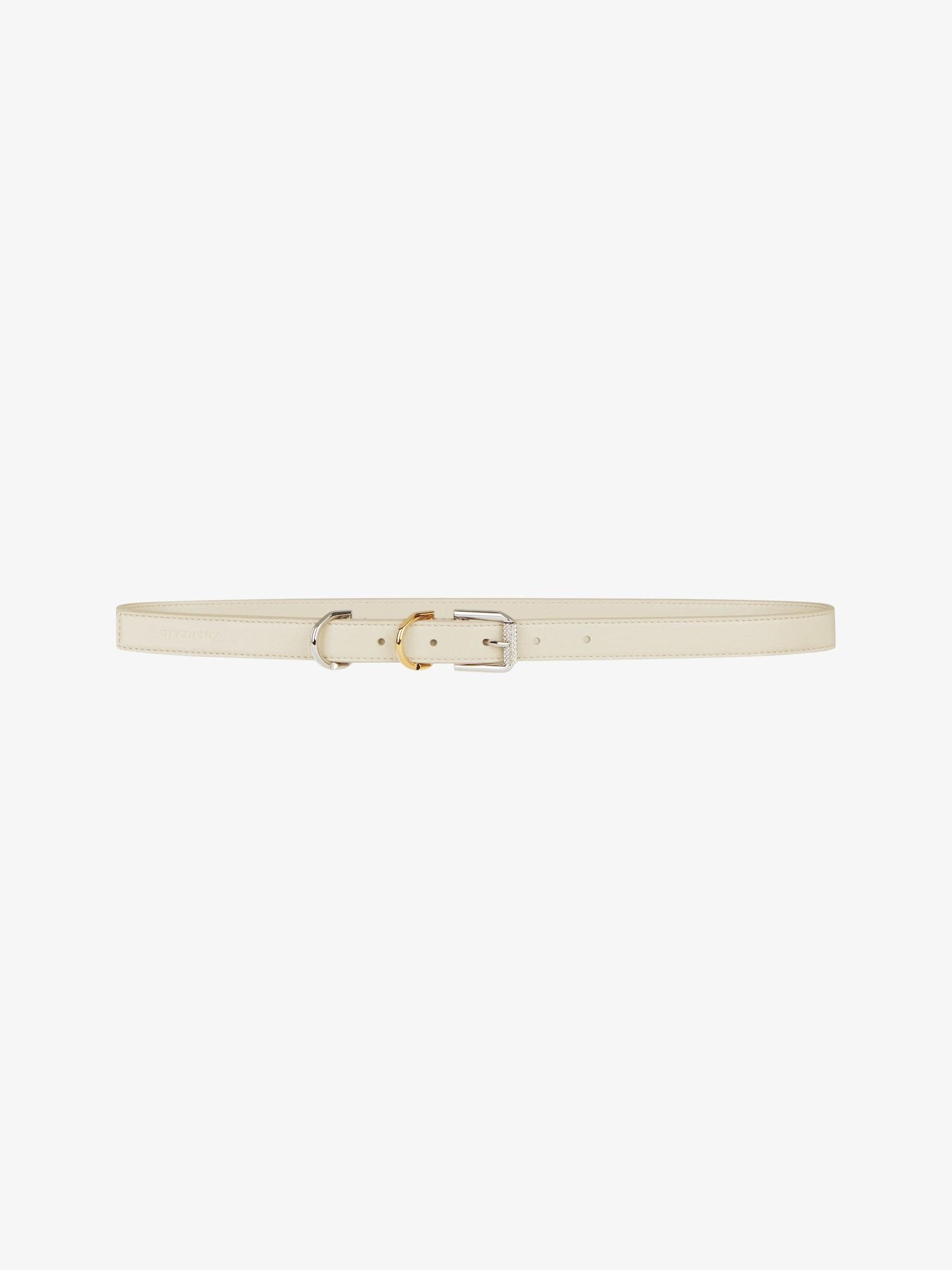 Voyou belt in leather Product Image