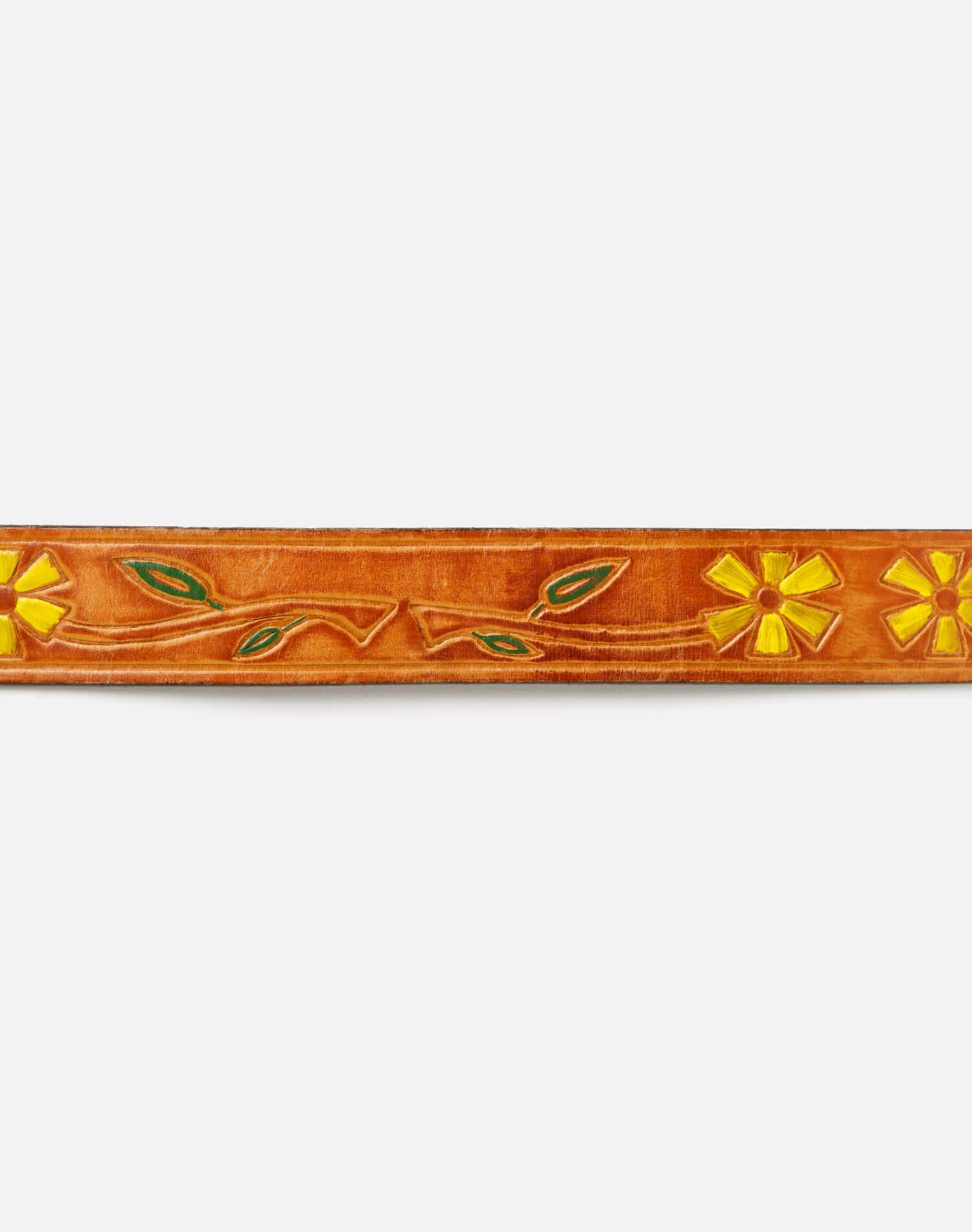 70s Aloha Leather Belt - #2 Female Product Image