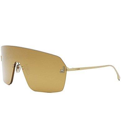 FENDI Womens Fendi First Shield Rectangle Sunglasses Product Image