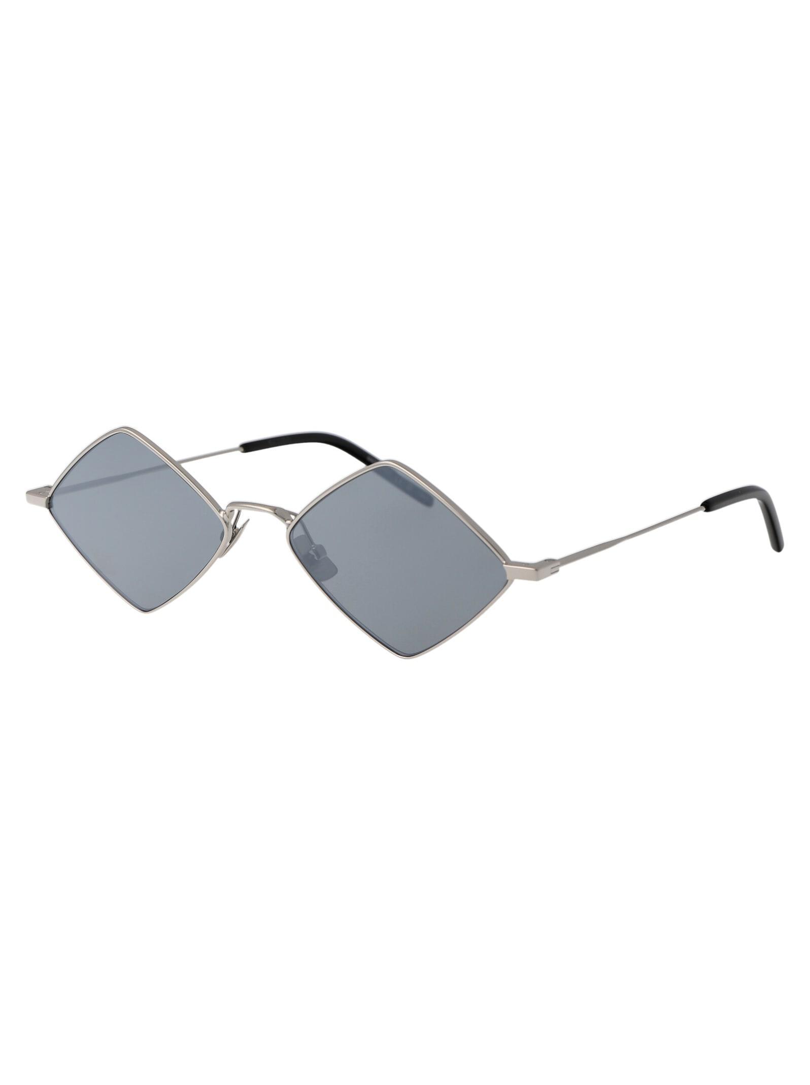 Sl 302 Silver Sunglasses In 010 Silver Silver Silver Product Image