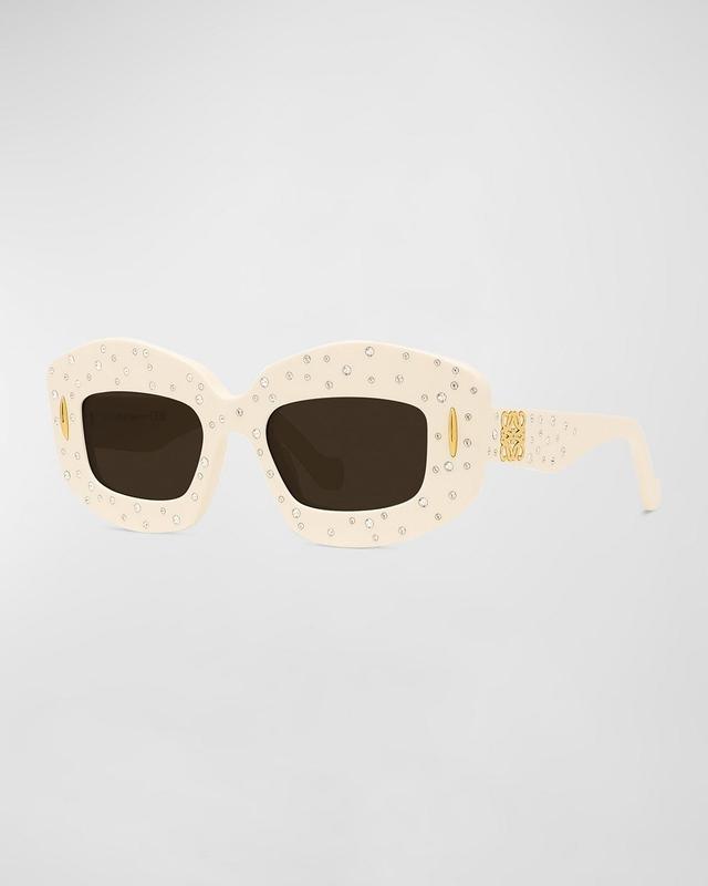 Mens Anagram Starry Night Rectangle Sunglasses Product Image