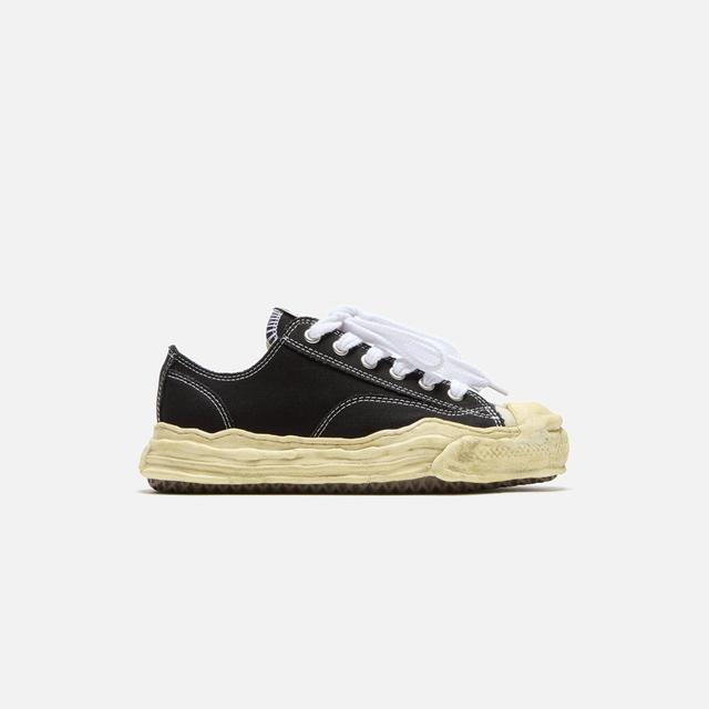 Mihara Yasuhiro Hank Original Sole Low Top - Garment Dyed Black Male Product Image