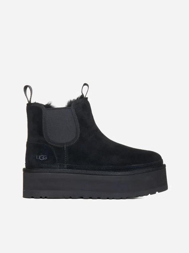 UGG Neumel Platform Chelsea Boots In Black Product Image