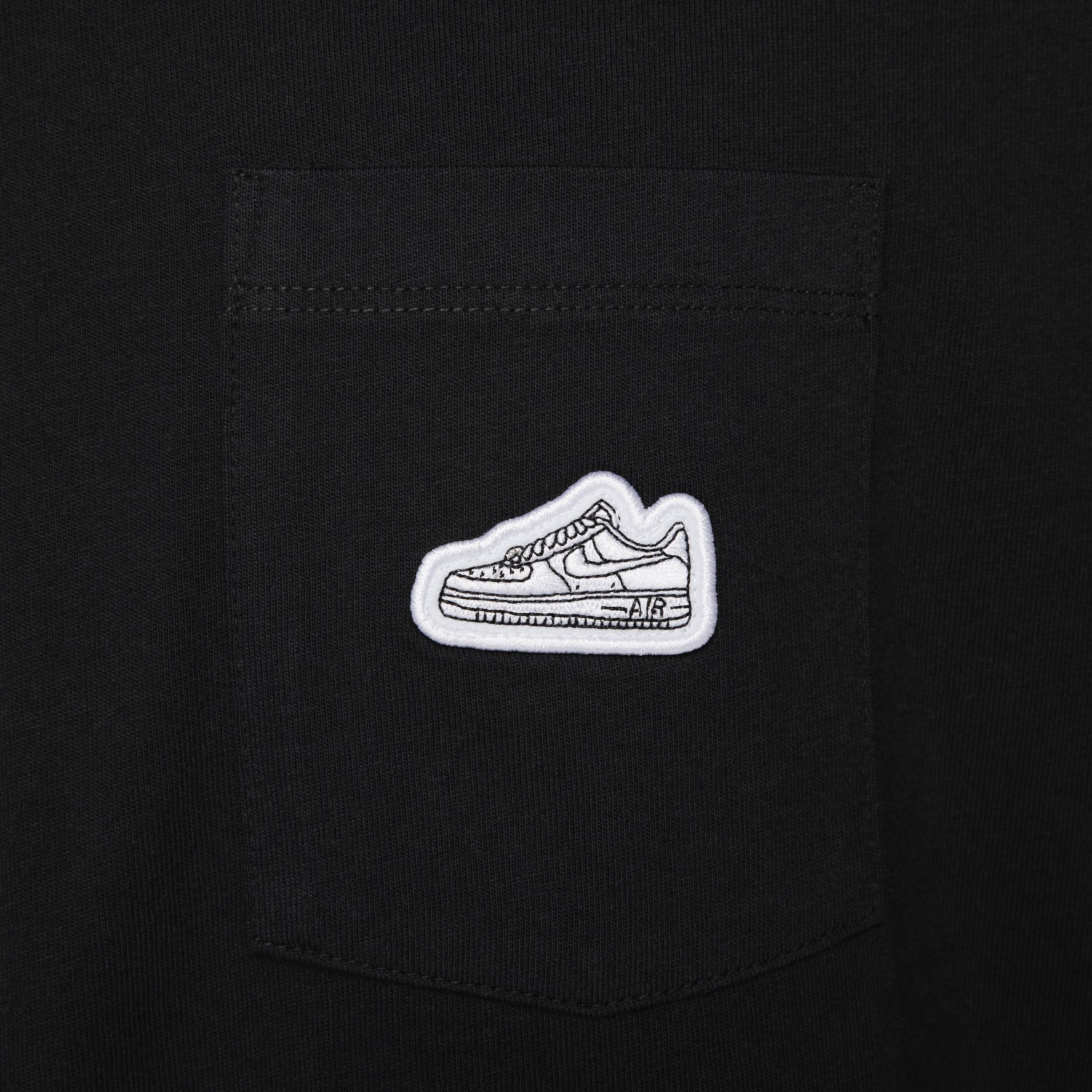 Nike Mens Nike NSW M90 Pocket Tee - Mens Black Product Image