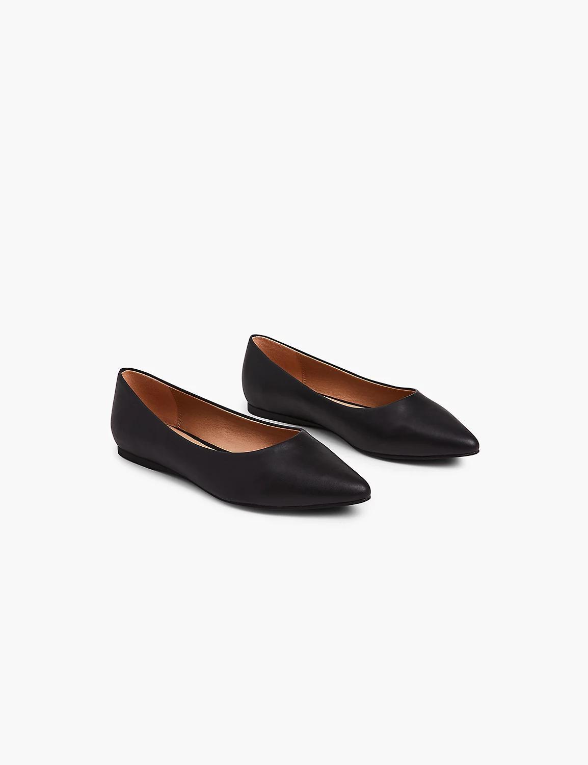 Dream Cloud Pointed-Toe Flat - Black product image