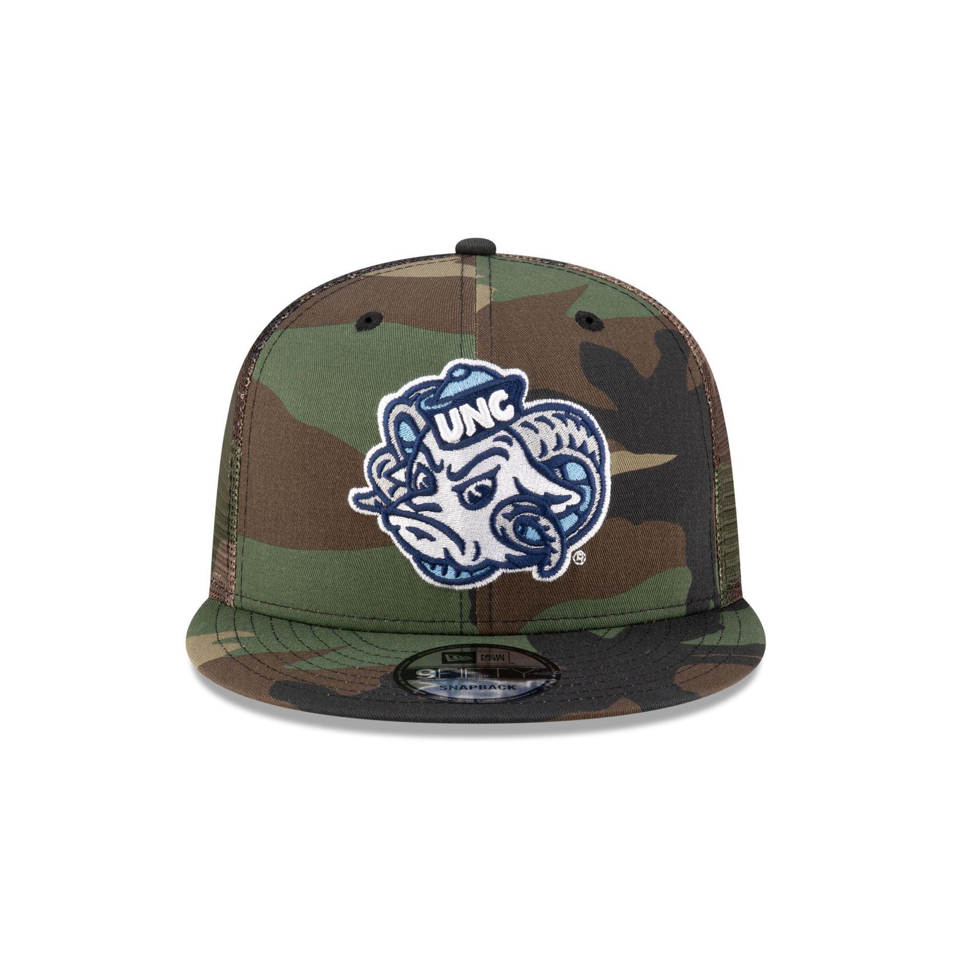 North Carolina Tar Heels Camo 9FIFTY Trucker Hat Male Product Image