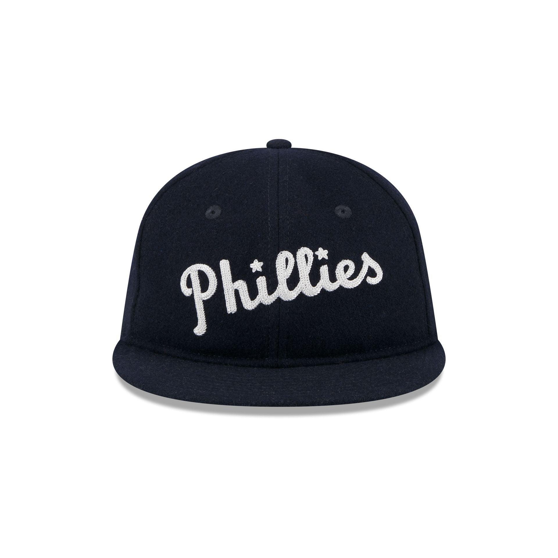 Philadelphia Phillies Melton Wool Retro Crown 9FIFTY Adjustable Hat Male Product Image