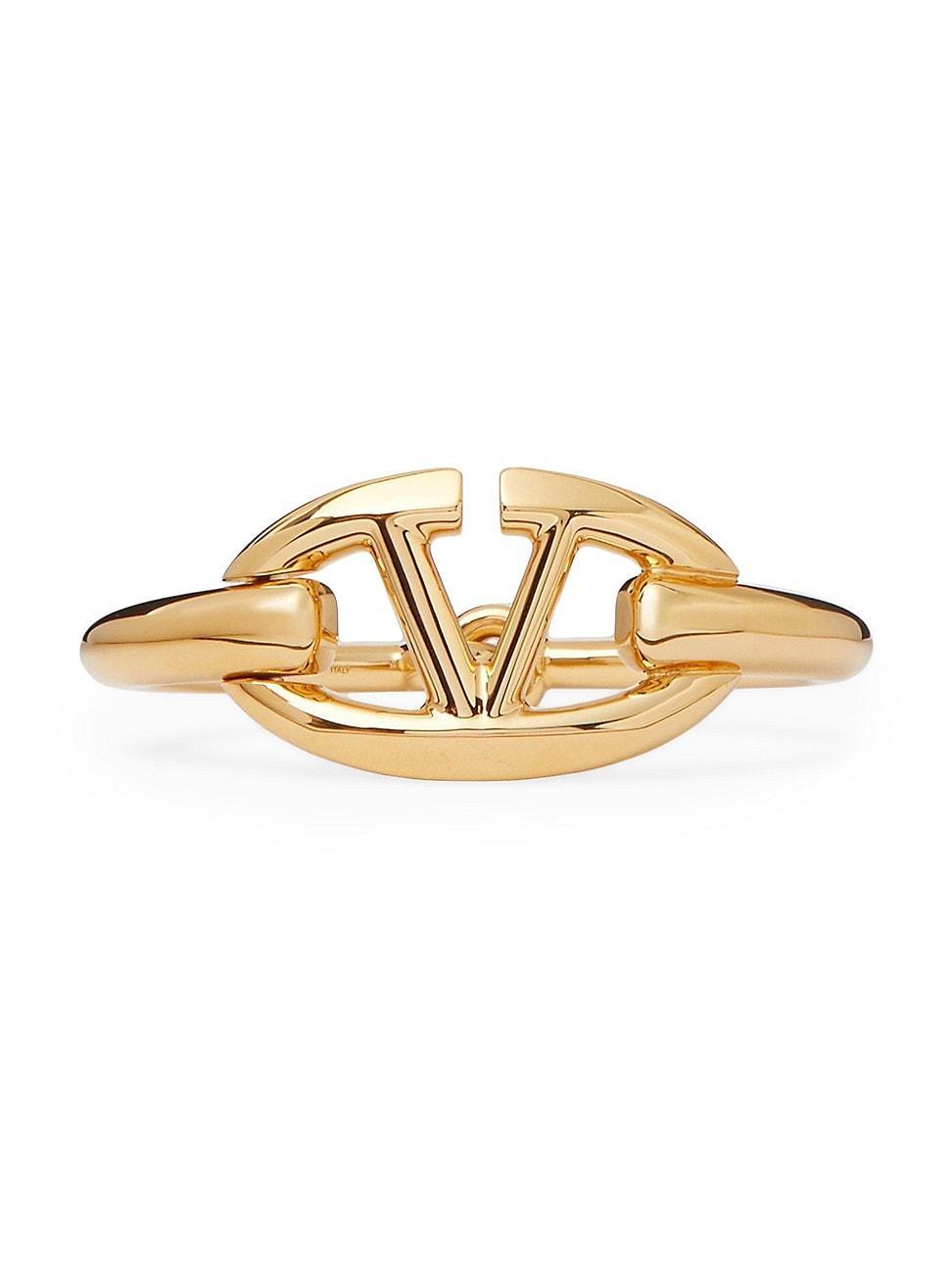 Womens V-Logo Metal Signature Bangle Product Image