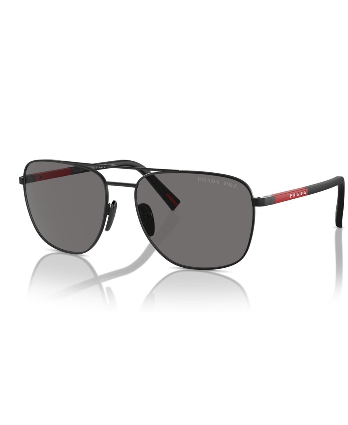 Mens PS 54ZS 60MM Oval Sunglasses Product Image