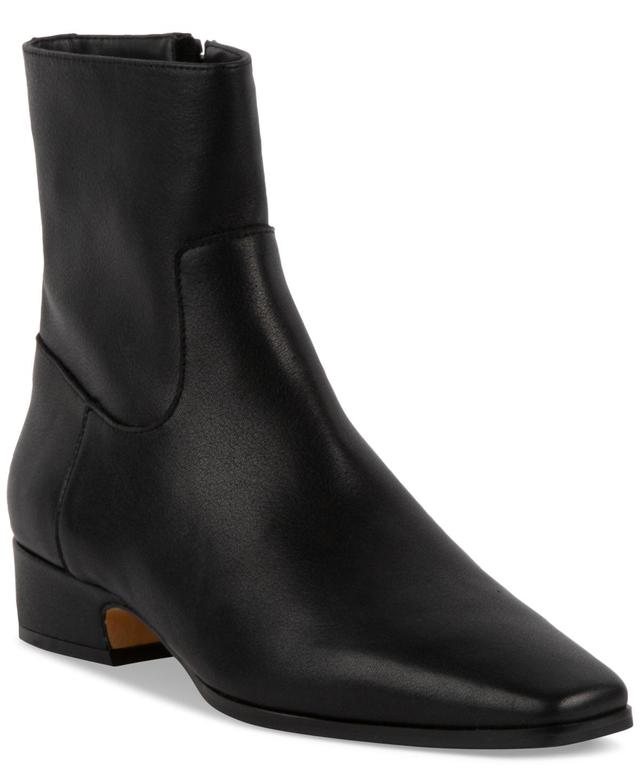 Steve Madden Womens Dusty Block-Heel Booties Product Image