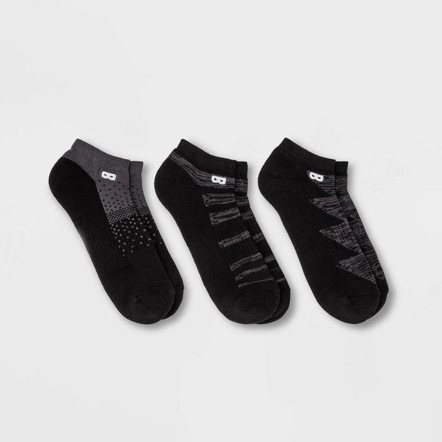 Pair of Thieves Mens Cushion Low-Cut Socks 3pk - Black 6-12 Product Image