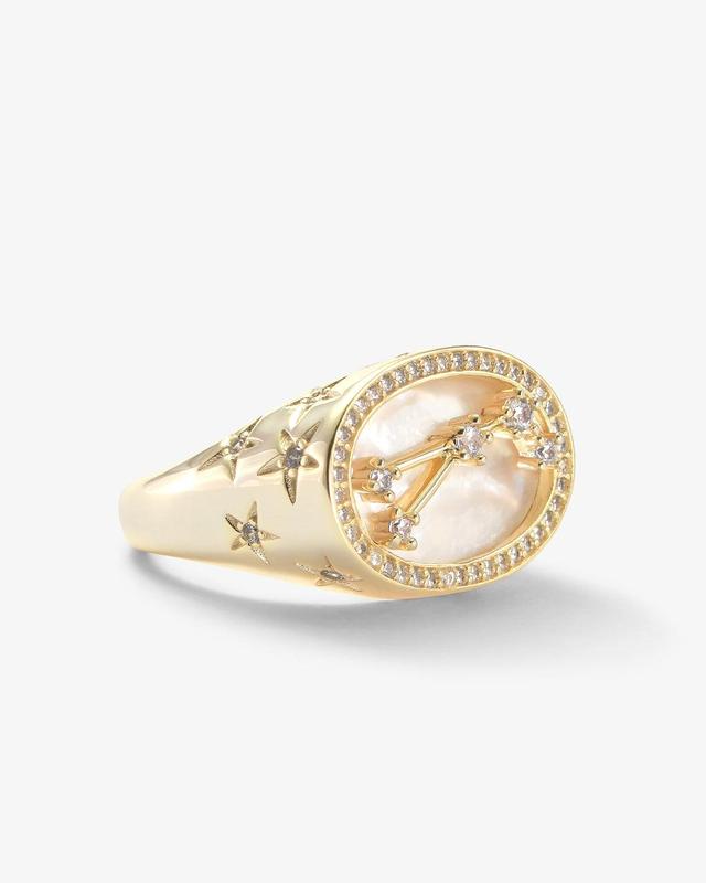 Zodiac Constellation Ring - Gold Product Image