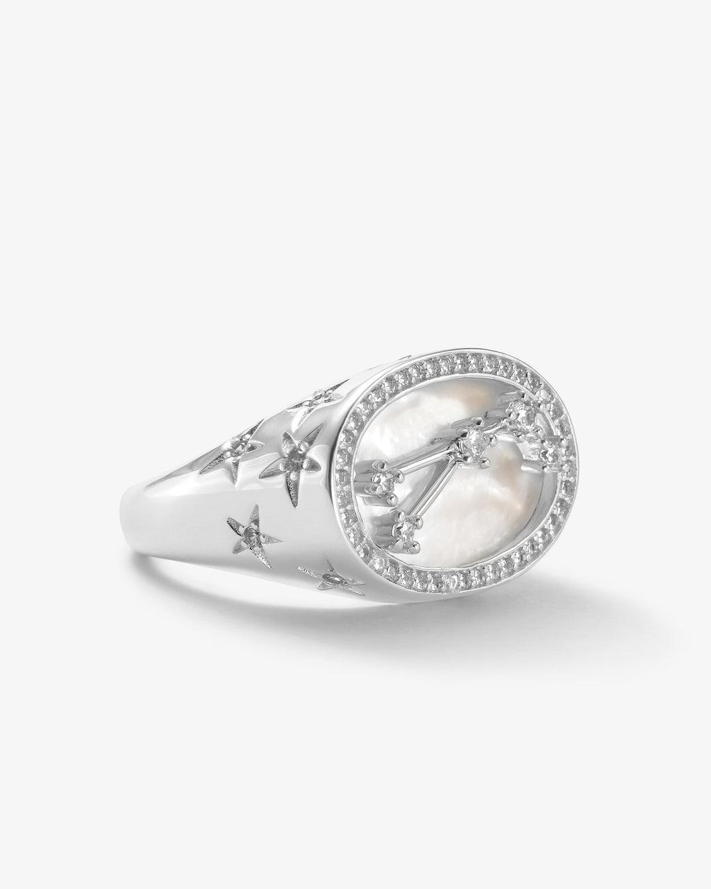 Zodiac Constellation Ring - Silver Product Image