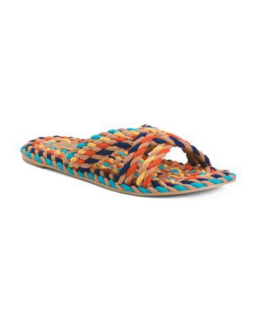 Woven Rope Slide Sandals for Women product image