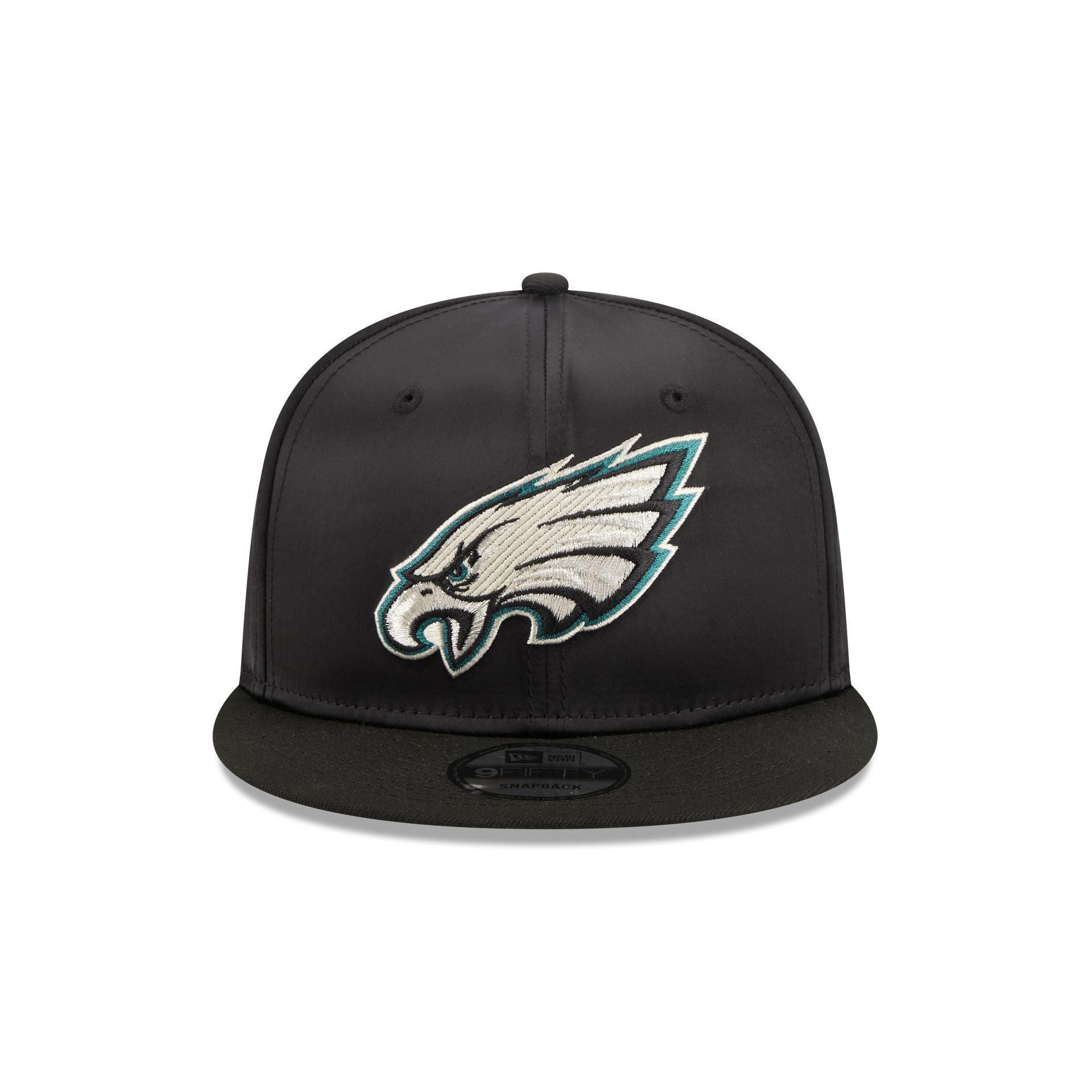 Philadelphia Eagles Satin 9FIFTY Snapback Hat Male Product Image