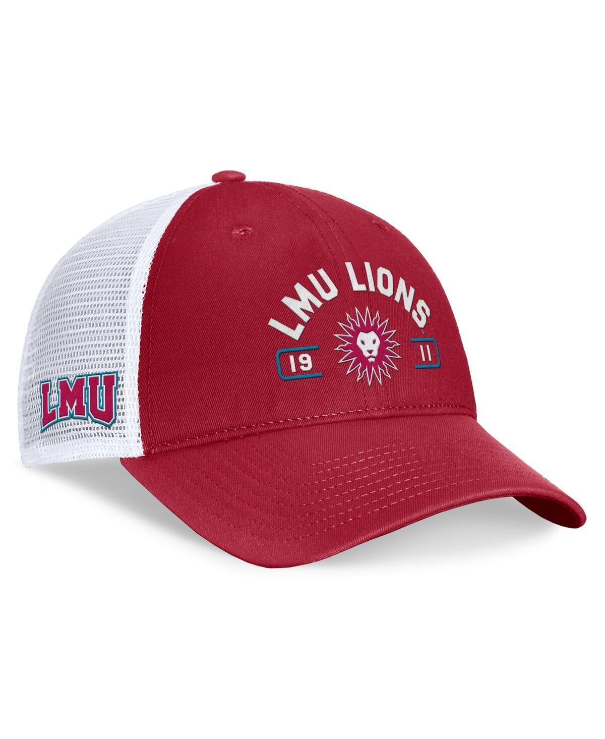 Top of the World Mens Crimson Loyola Marymount Lions Free Kick Trucker Adjustable Hat - Crimson, White Product Image