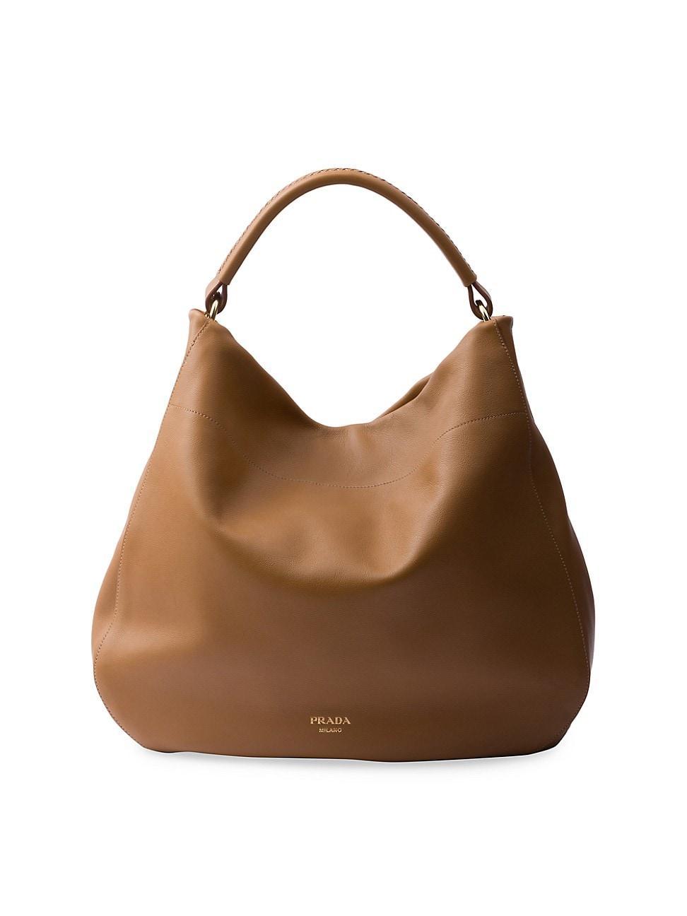 Womens Large Leather Shoulder Bag Product Image