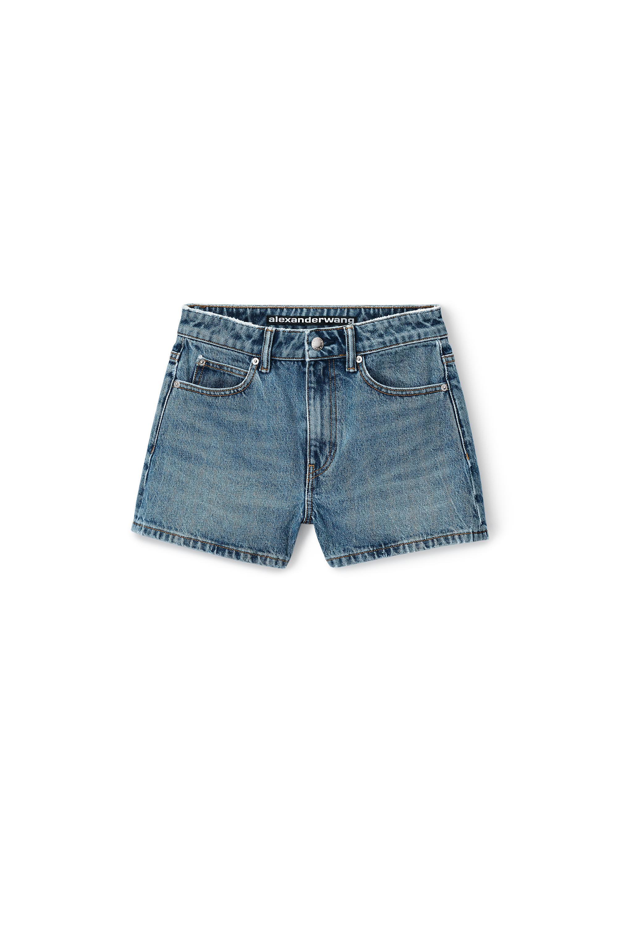 Shorty High-rise Short In Denim product image