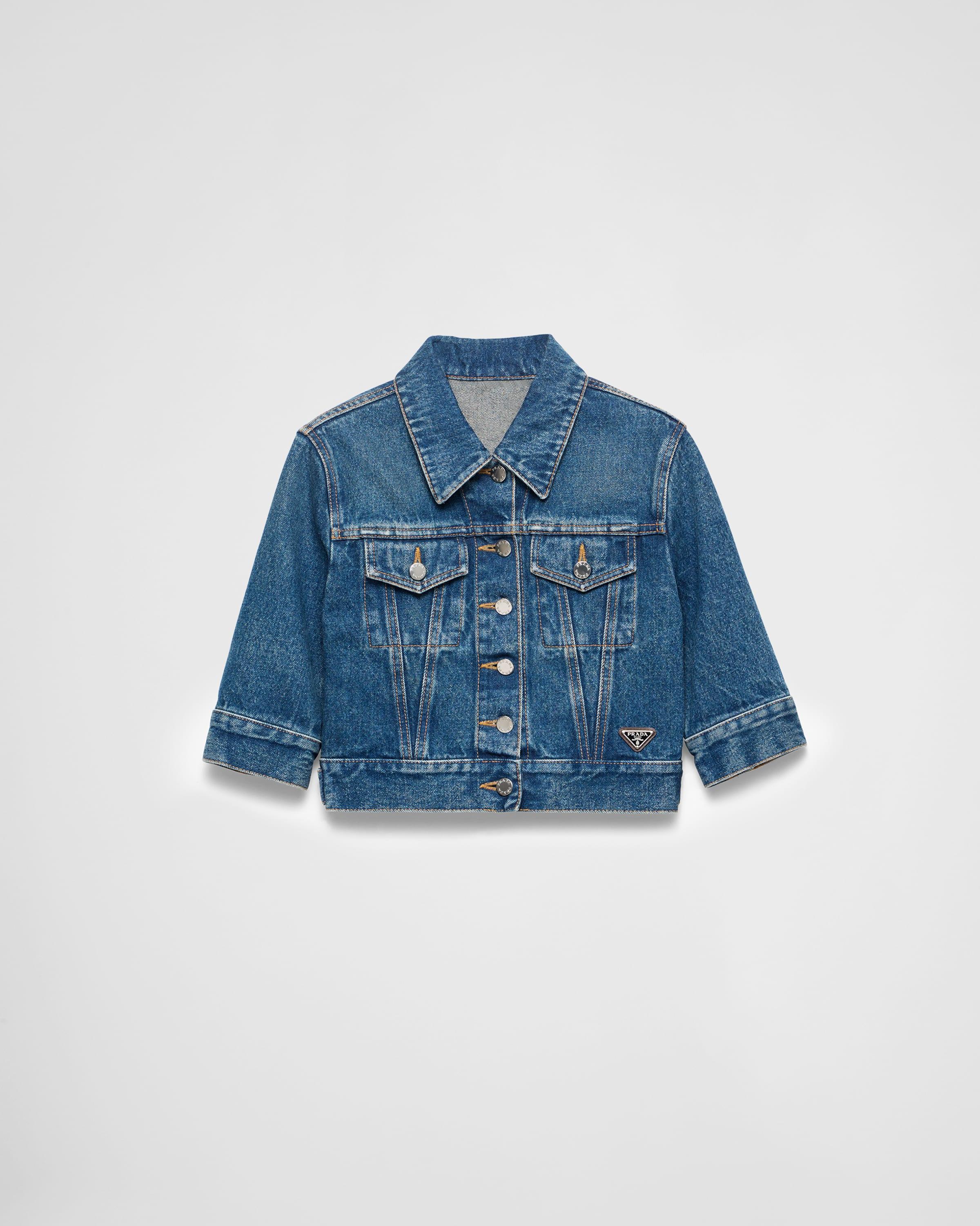 Denim blouson Product Image