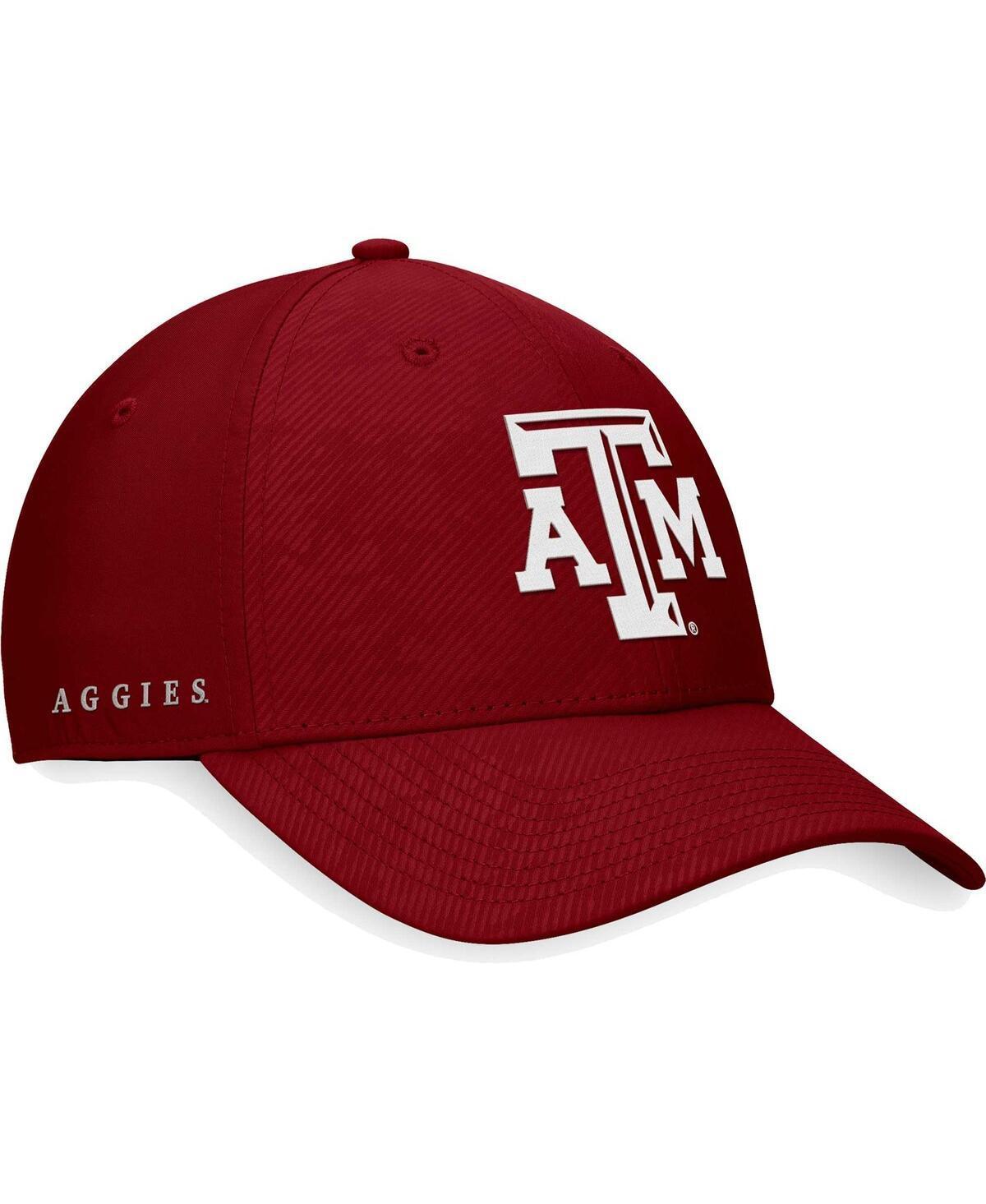 Mens Top of the World Maroon Texas A&M Aggies Deluxe Flex Hat Product Image