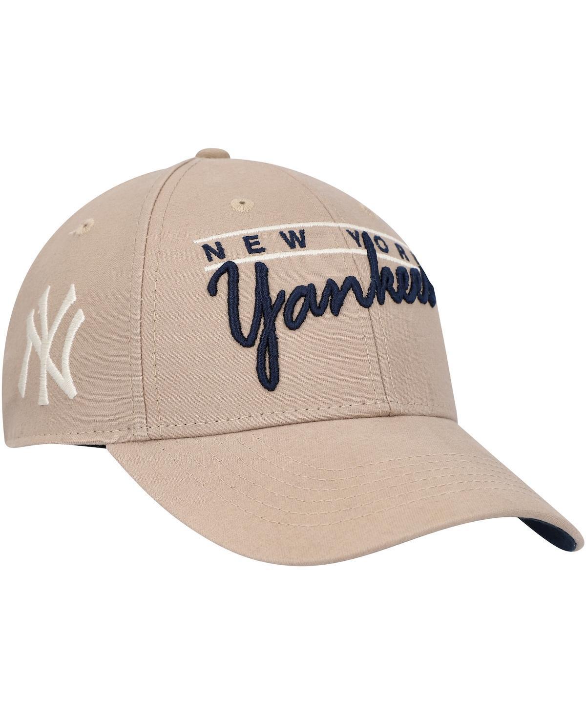 Mens 47 Khaki New York Yankees Atwood MVP Adjustable Hat Product Image