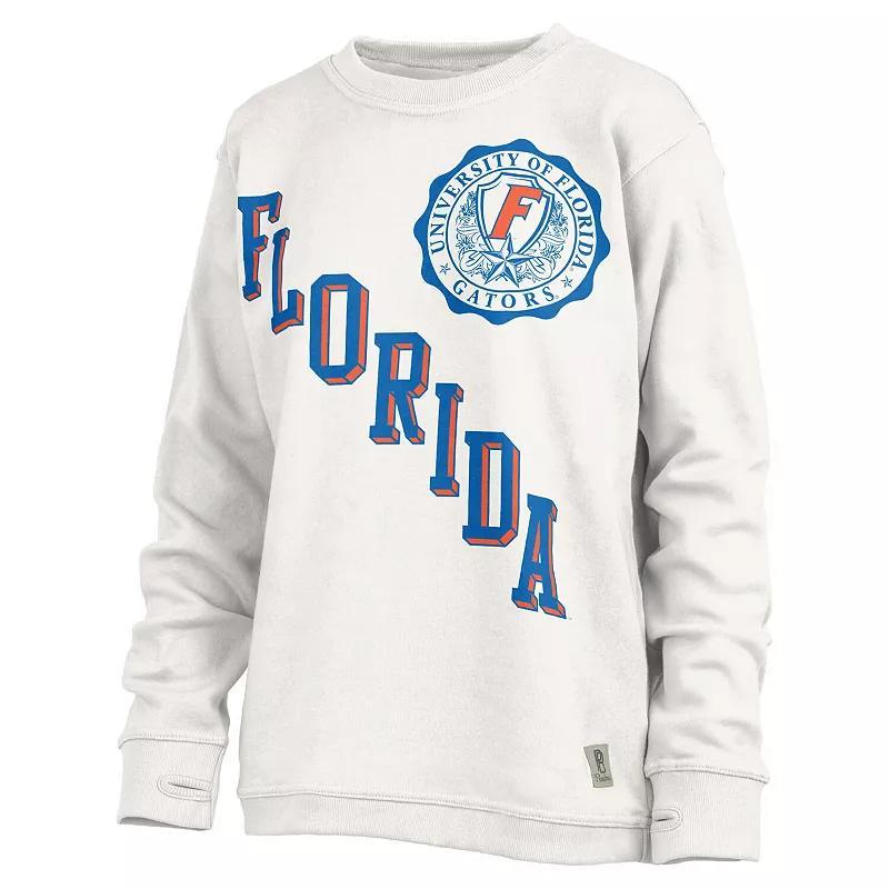 Womens Pressbox Florida Gators Shoreline Sundown Pullover Sweatshirt Product Image