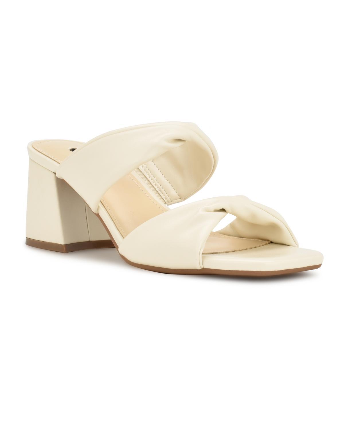 Nine West Womens Gunie Block Heel Sandal Product Image