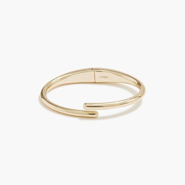 Gold hinge bangle bracelet Product Image