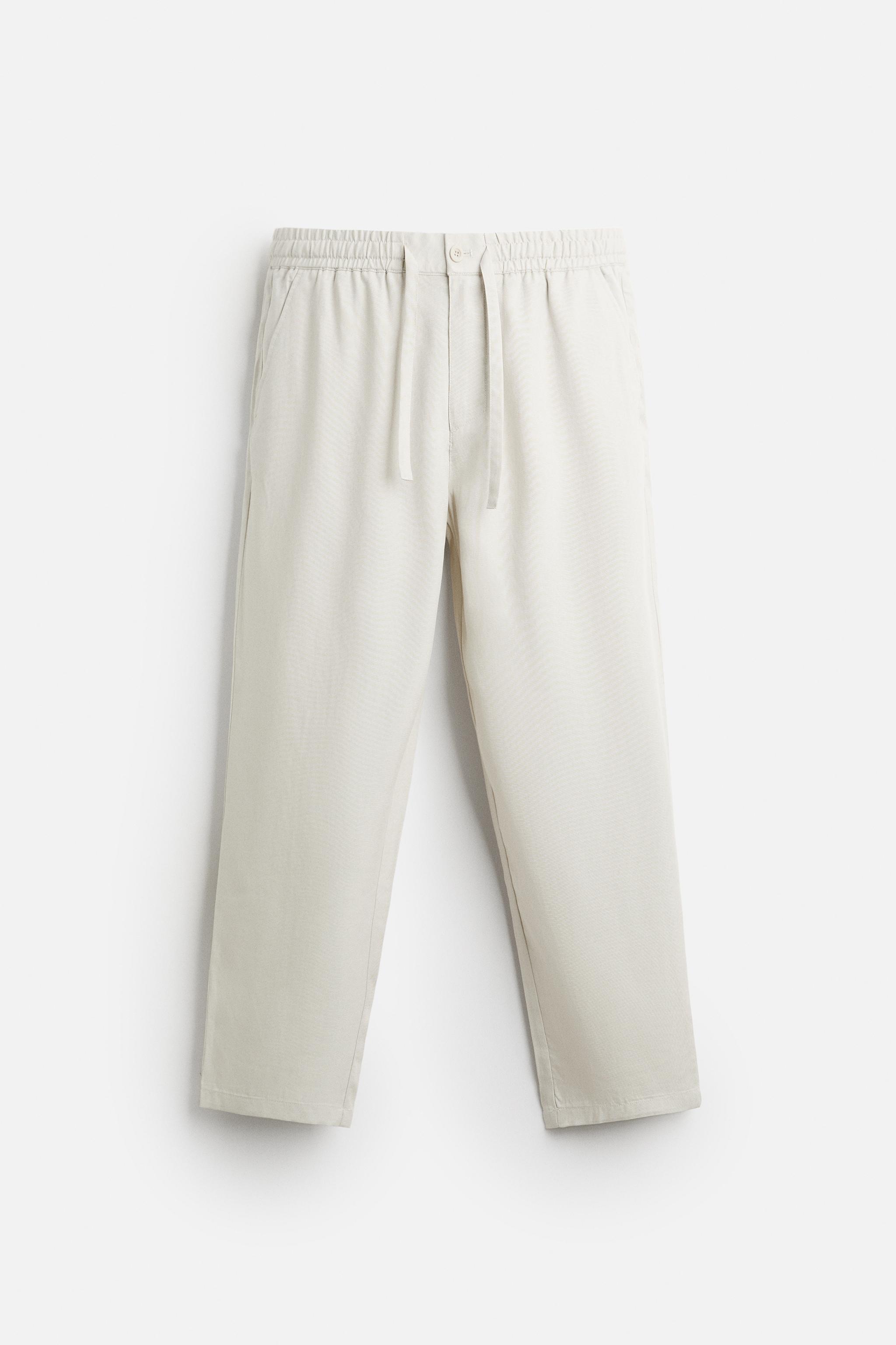 LYOCELL JOGGER WAIST PANTS Product Image