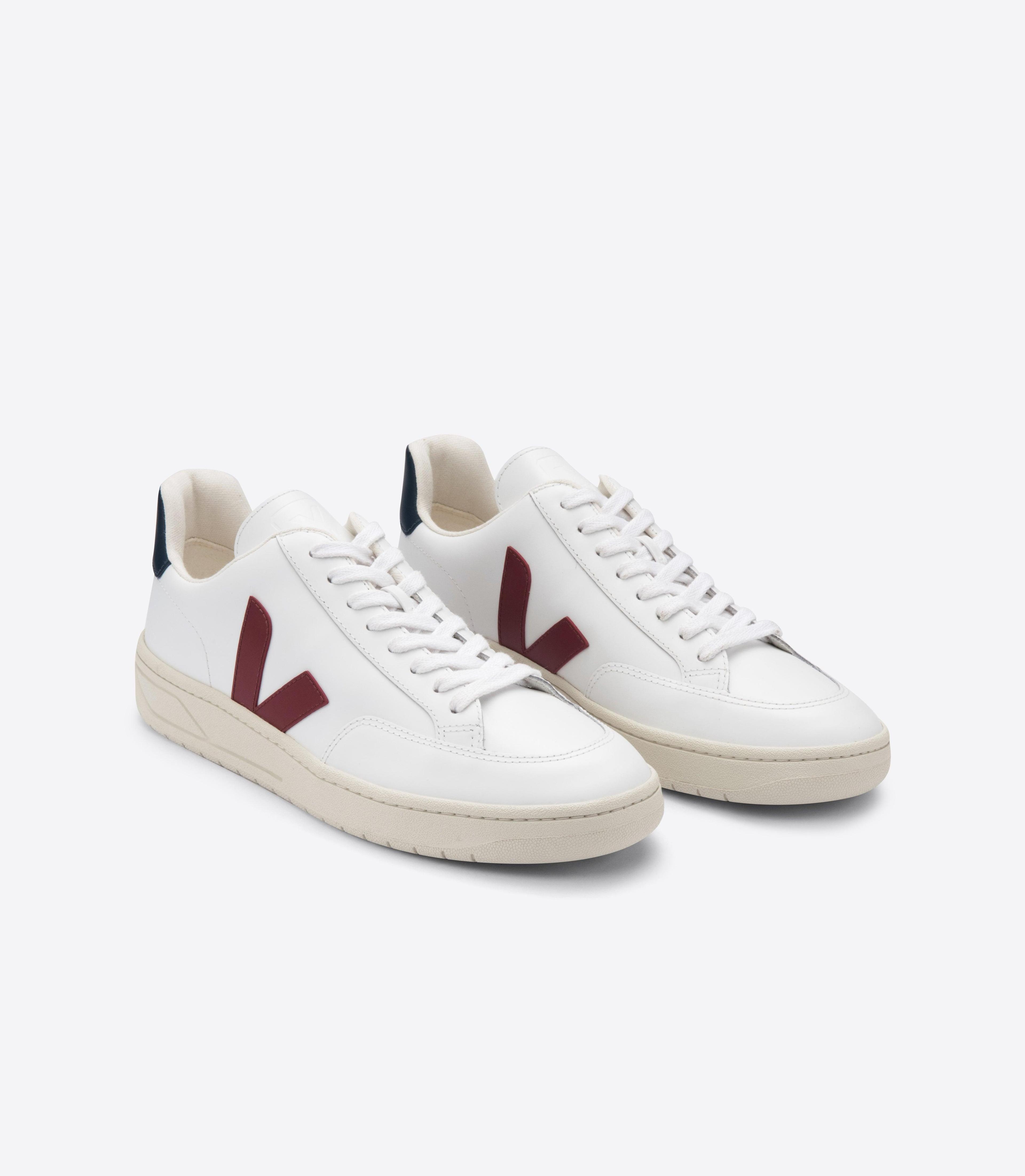 VEJA Women's V-12 - Extra White Marsala Nautico Product Image