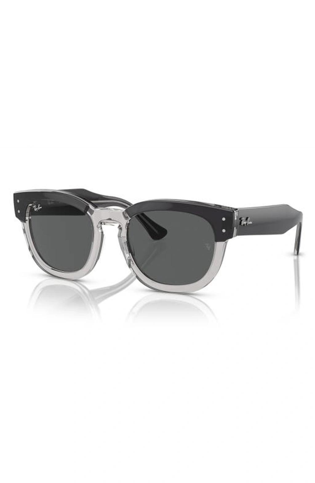 RAY BAN Mega Hawkeye 53mm Square Sunglasses In Dark Grey Product Image