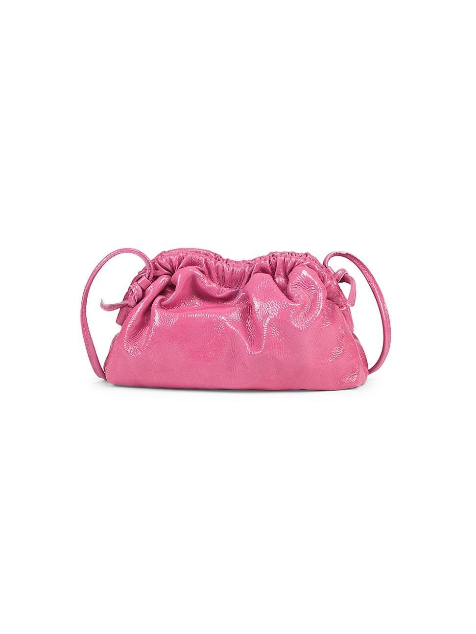 Womens Mini Cloud Leather Clutch Product Image