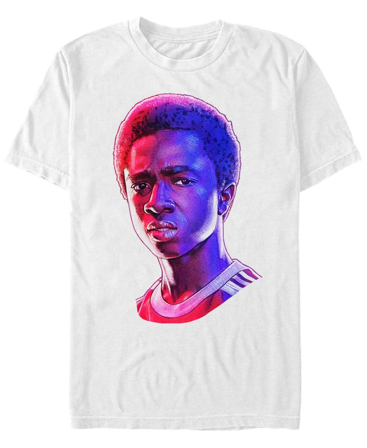 Mens Stranger Things Lucas Rose Tone Portrait Tee Product Image