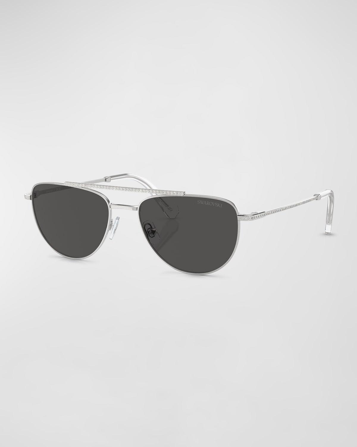 Swarovski 53mm Square Sunglasses Product Image