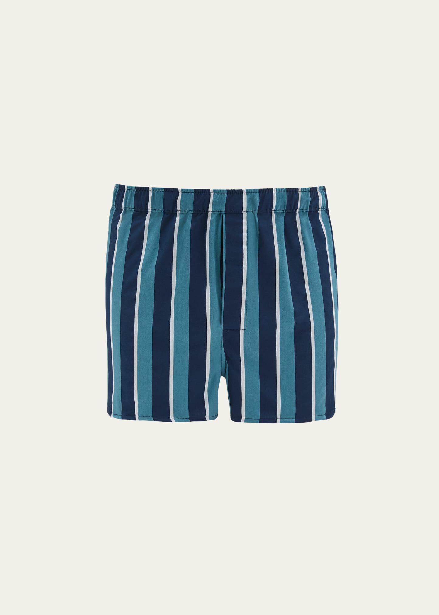 Mens Royal 221 Cotton Stripe Modern-Fit Boxers Product Image