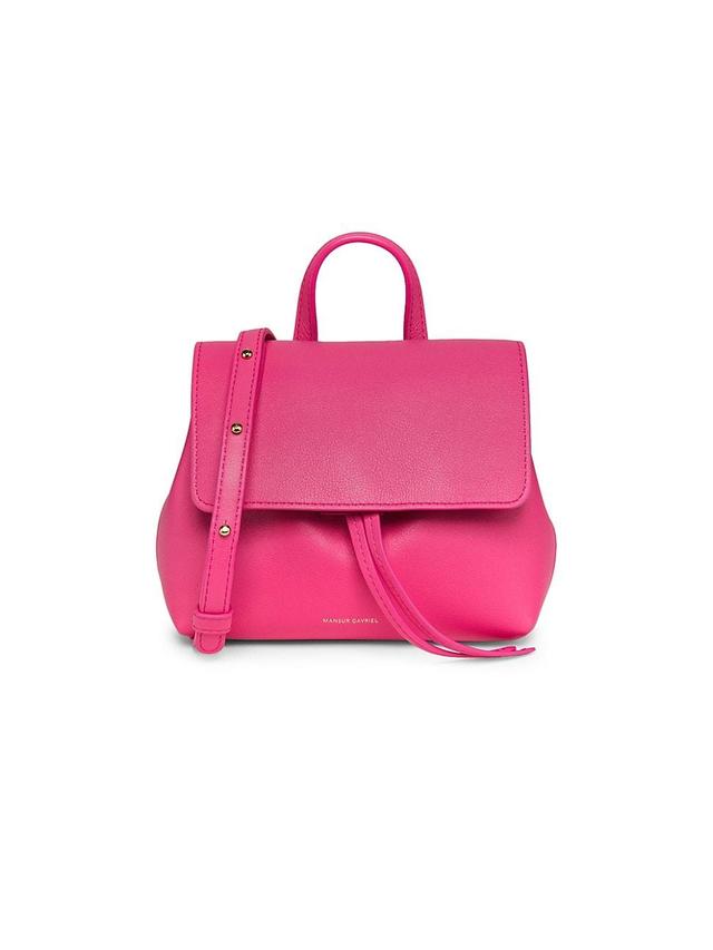 Womens Mini Lady Soft Leather Satchel Product Image