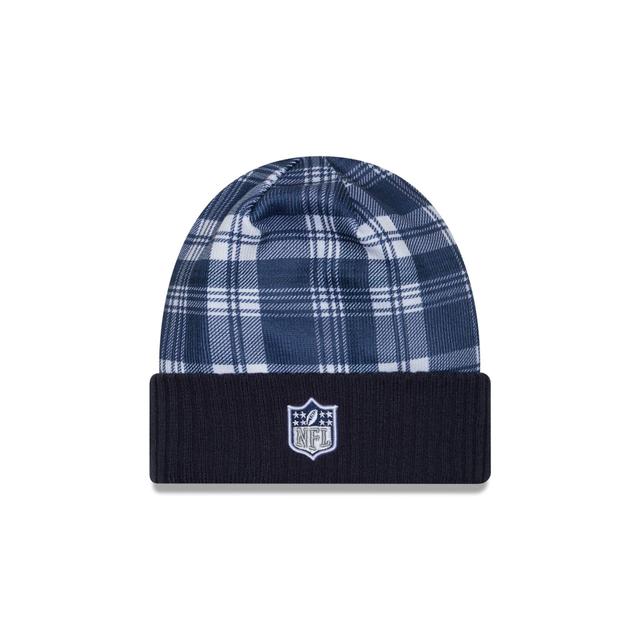 Dallas Cowboys 2024 Cold Weather Statement Knit Beanie Male Product Image