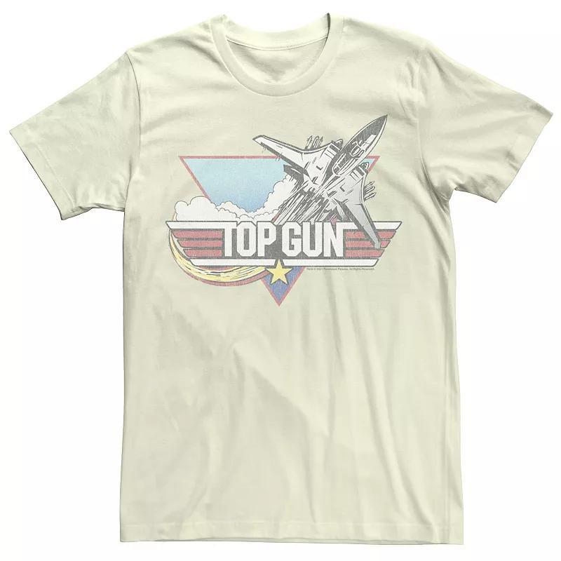 Mens Top Gun Retro Jet Logo Tee Product Image