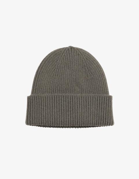 Merino Wool Beanie - Dusty Olive Product Image