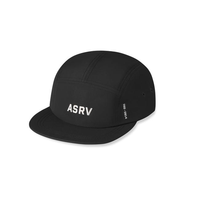 0814. 5-Panel Run Cap - Black Product Image