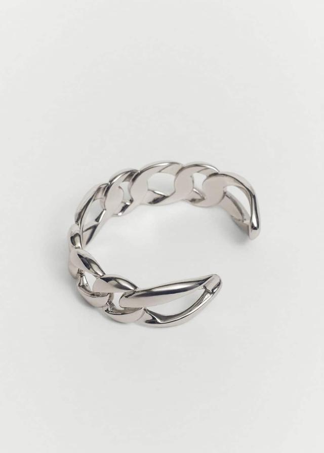 MANGO - Rigid interlocking bracelet - One size - Women Product Image