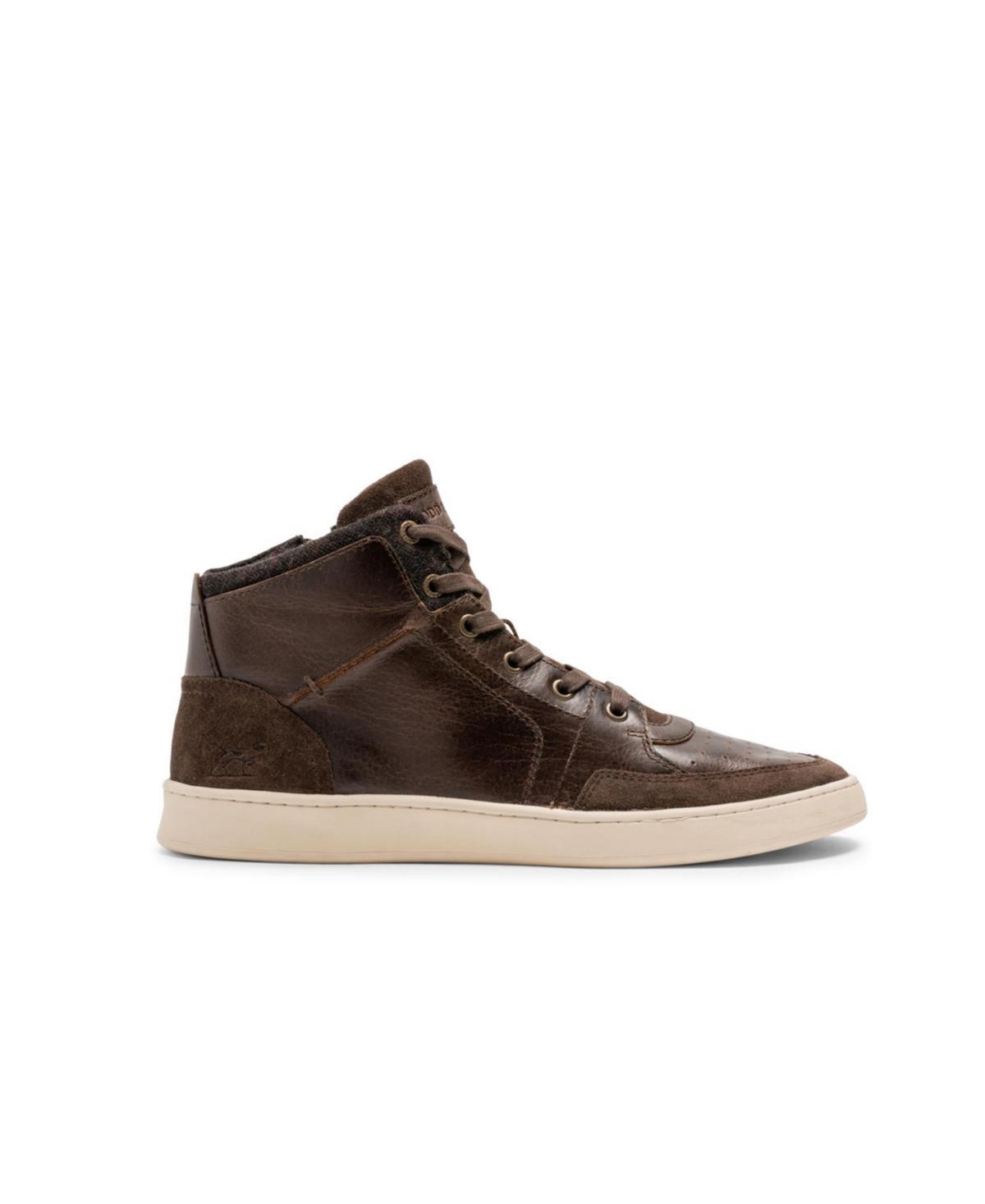 Mens Sussex High Street Leather High-Top Sneakers Product Image