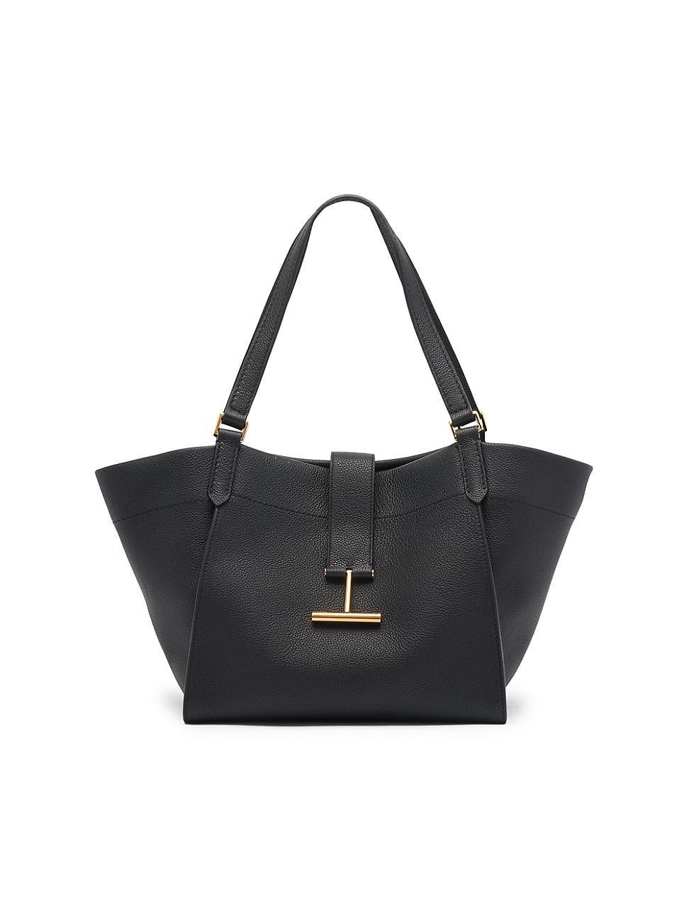 Tara Large Tote in Grained Leather Product Image