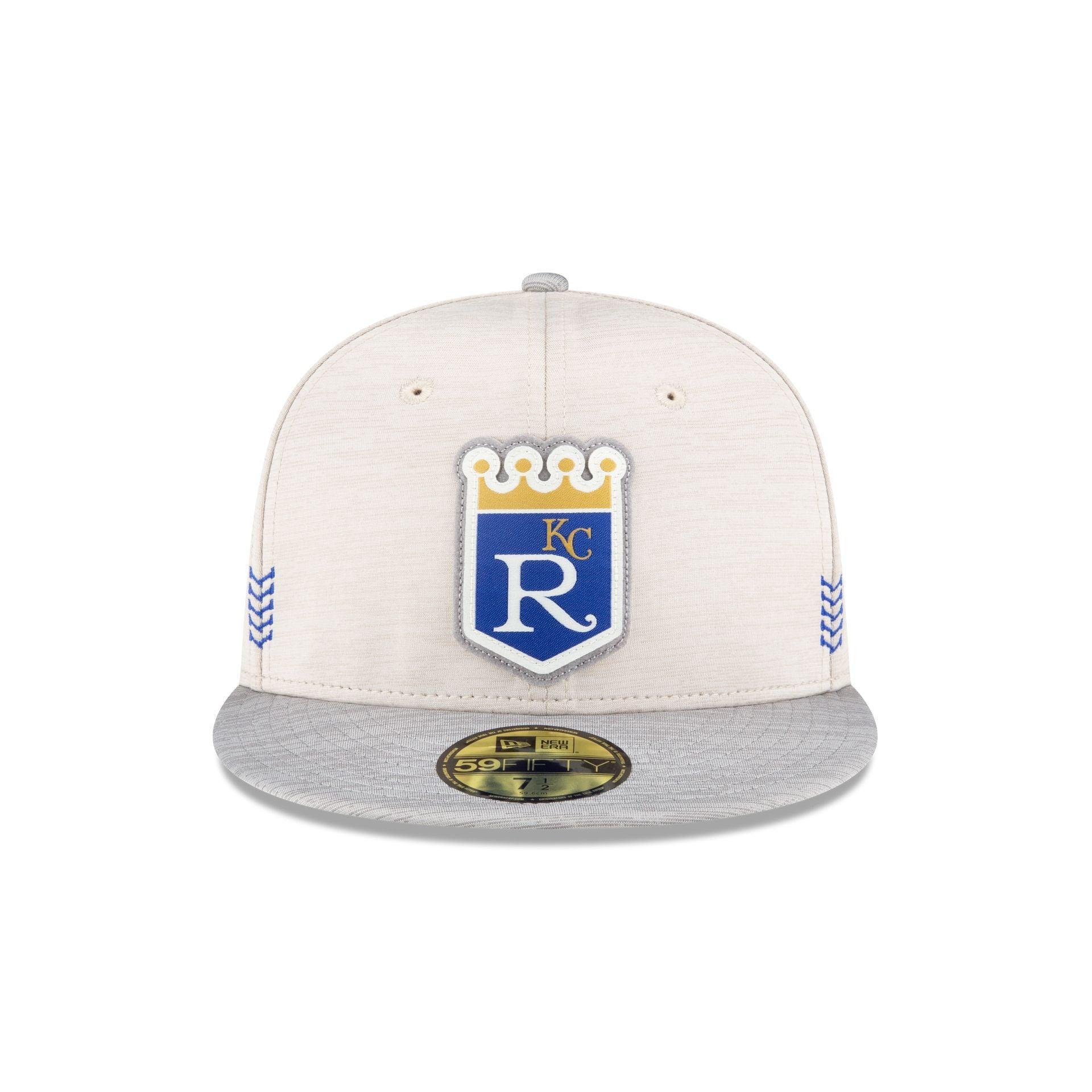 Kansas City Royals 2024 Clubhouse Stone 59FIFTY Fitted Hat Male Product Image