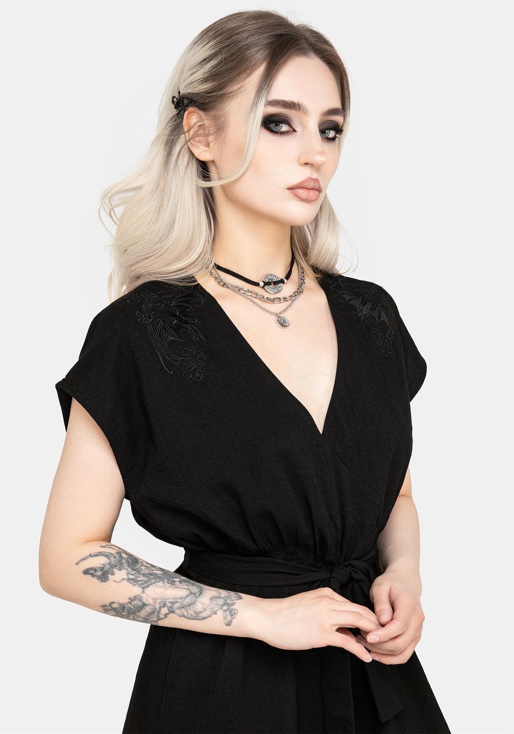 Vampyrum Embroidered Jumpsuit Product Image