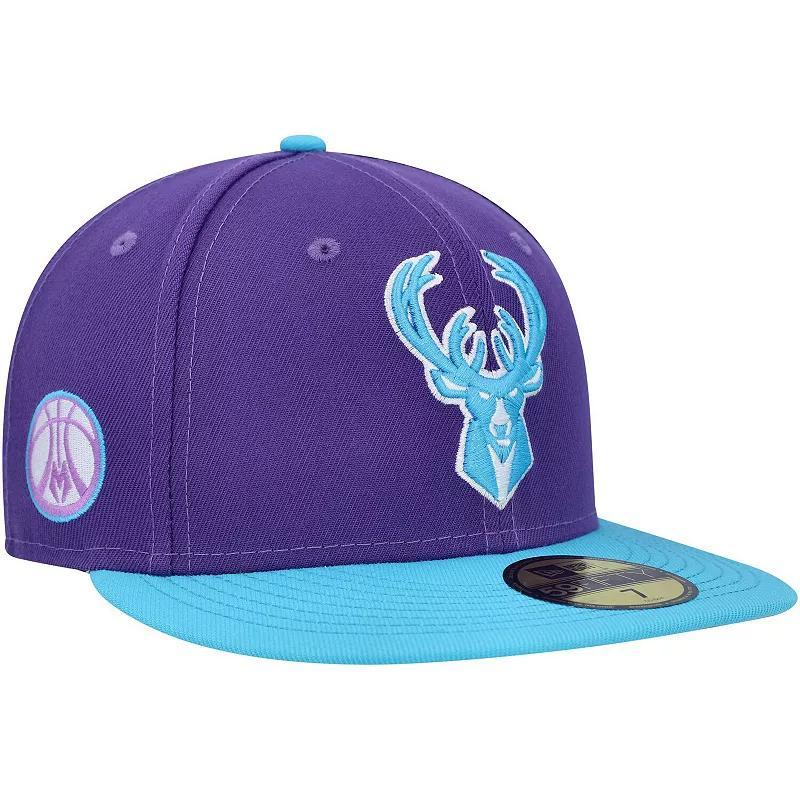 Mens New Era Milwaukee Bucks Vice 59FIFTY Fitted Hat Product Image