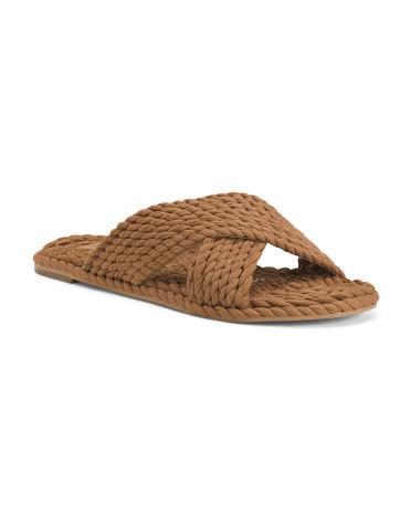 Woven Rope Slide Sandals for Women Product Image