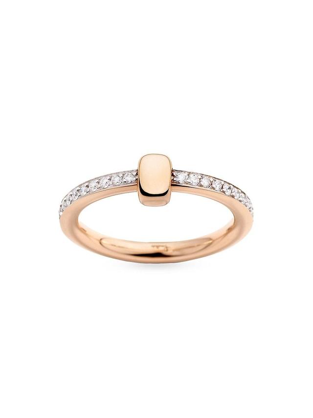 Womens Together 18K Rose Gold & 0.5 TCW Diamond Ring Product Image