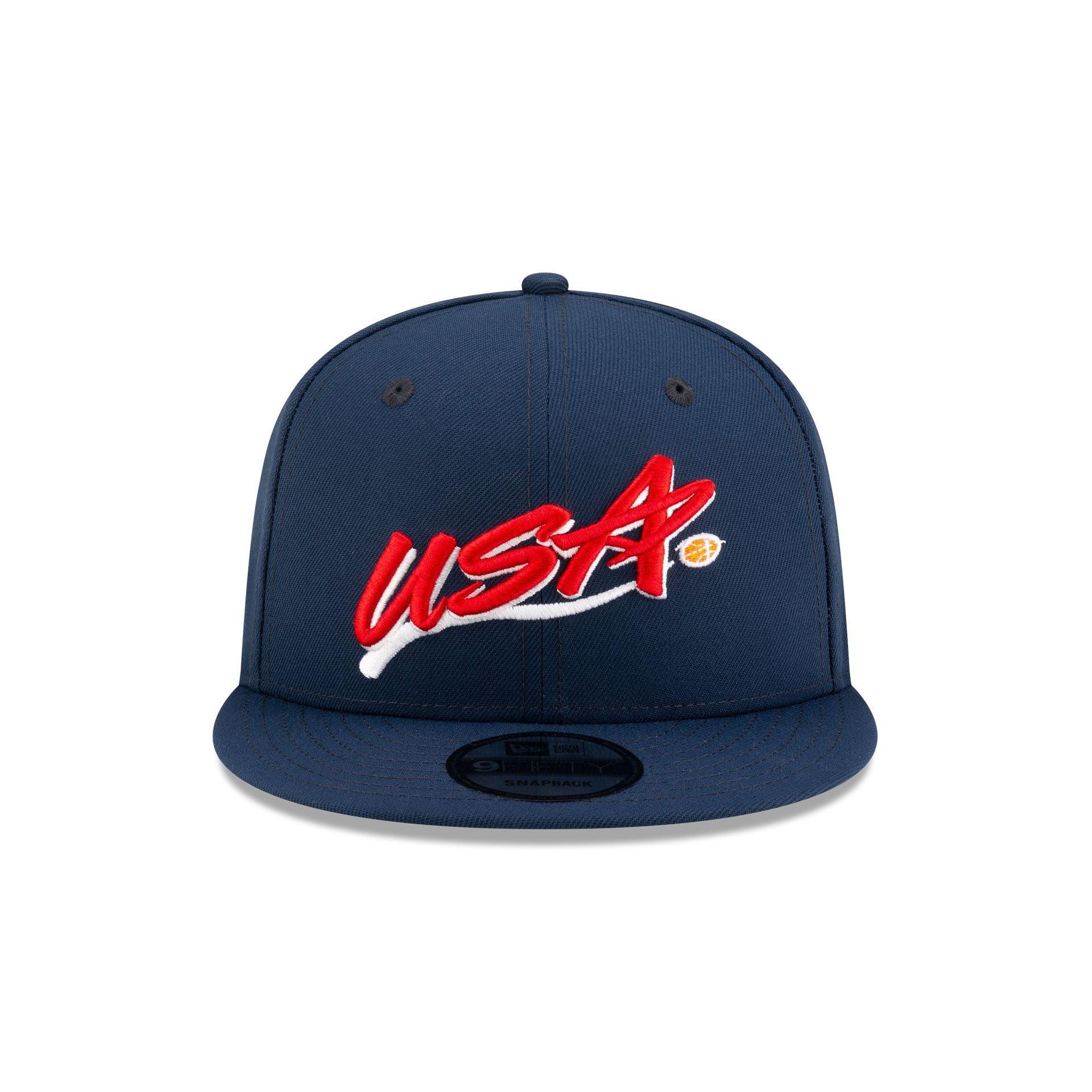 USA Basketball Banner 9FIFTY Snapback Hat Male Product Image